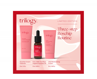 Trilogy Three Step Rosehip Routine Limited Edition Gift Set